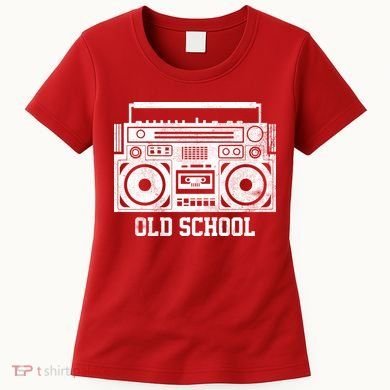 Old School Boombox Women's T-Shirt