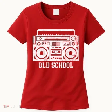 Old School Boombox Women's T-Shirt