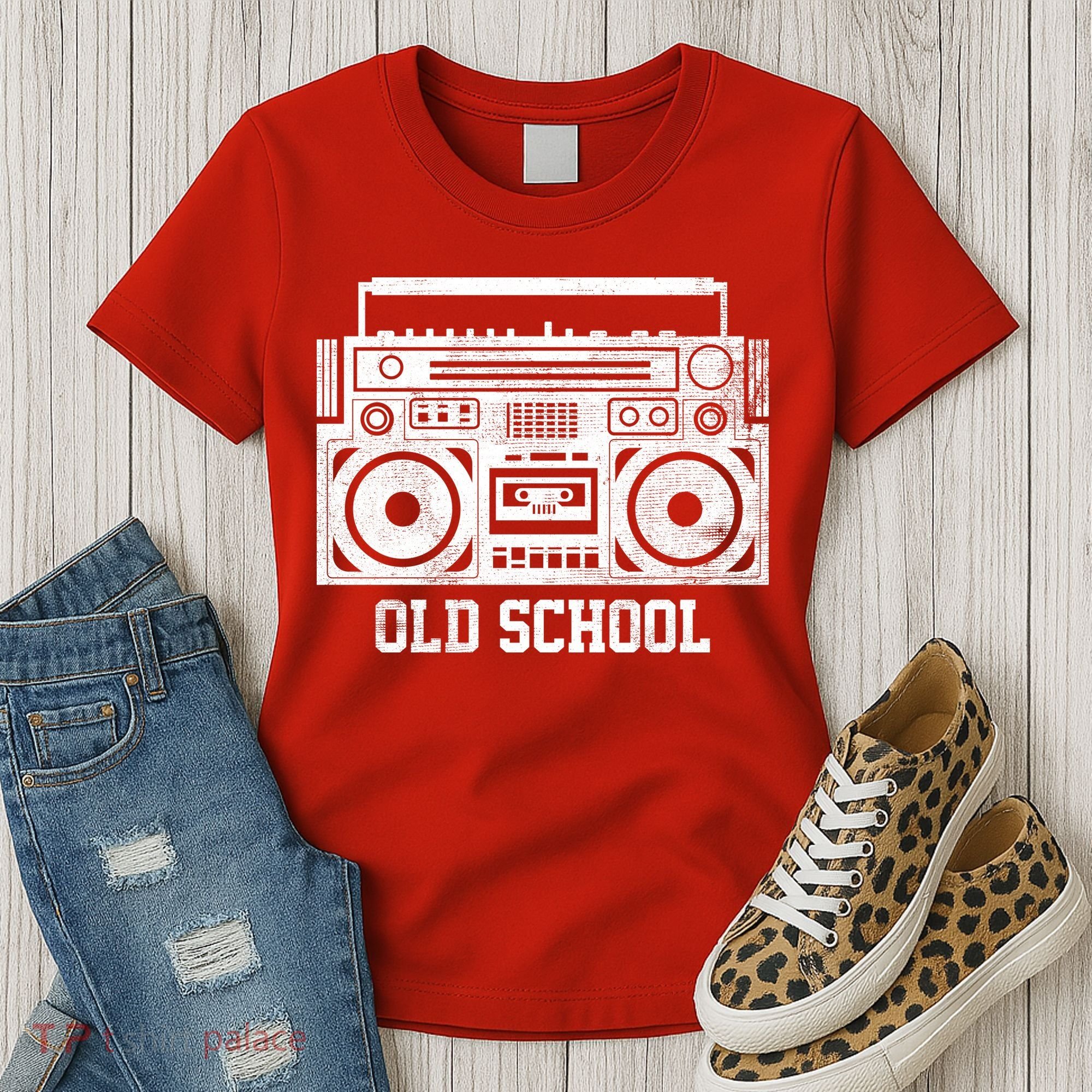 Old School Boombox Women's T-Shirt
