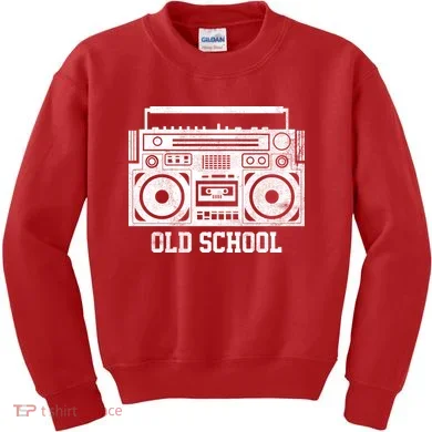 Old School Boombox Kids Sweatshirt