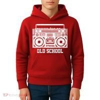 Old School Boombox Kids Hoodie thumb 4