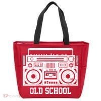 Old School Boombox Tote Bag thumb 0