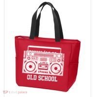 Old School Boombox Tote Bag thumb 3