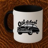 Old School Classic Car Coffee Mug thumb 2