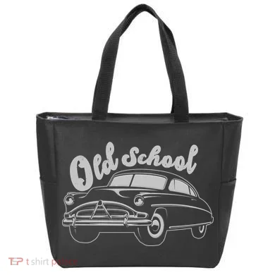 Old School Classic Car Tote Bag