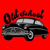 Old School Classic Car Santa Hat thumb 1