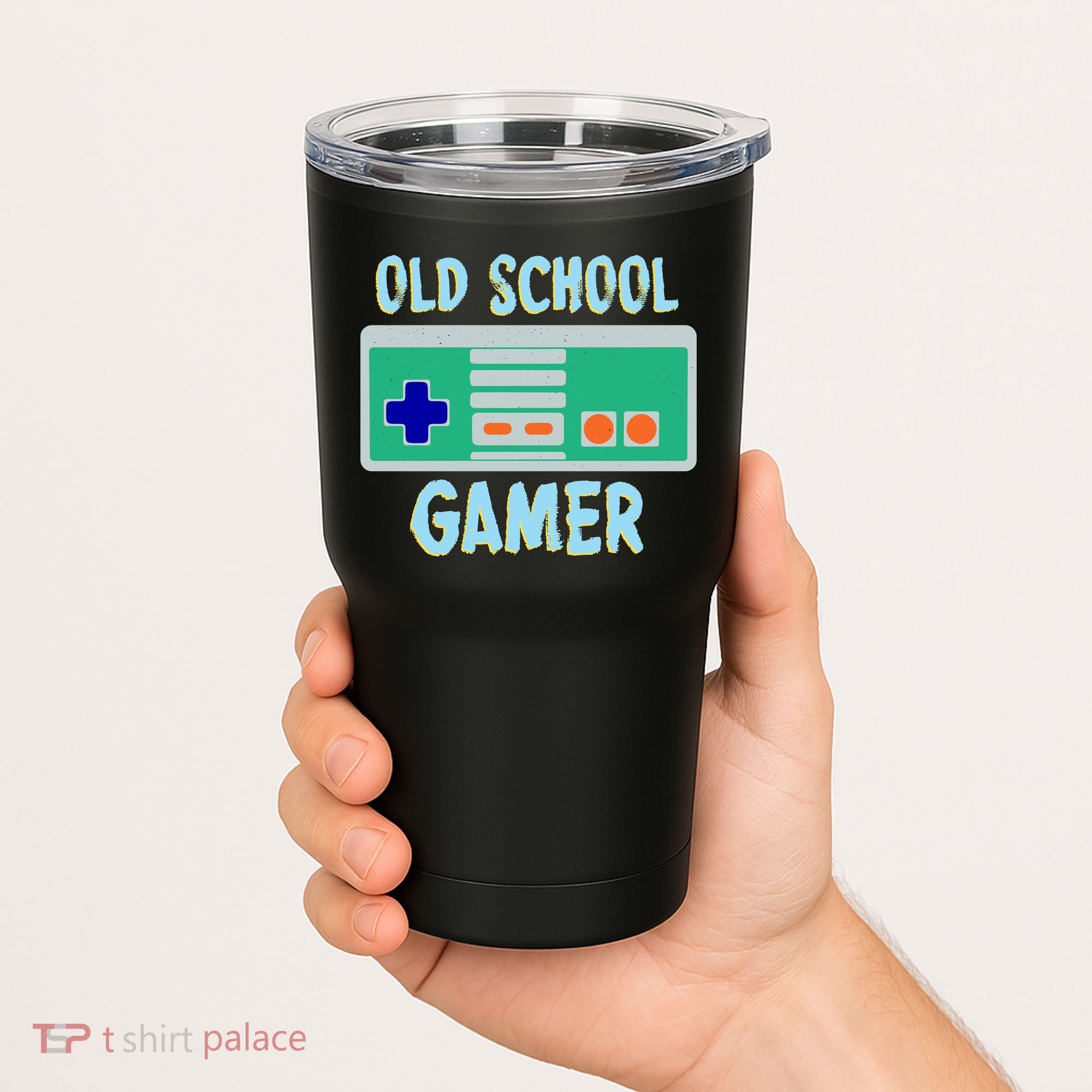 Old School Gamer Tumbler