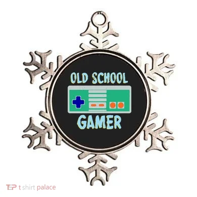 Old School Gamer Ornament