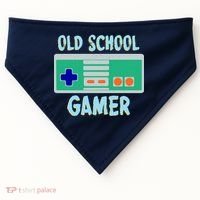 Old School Gamer USA-Made Doggie Bandana thumb 0
