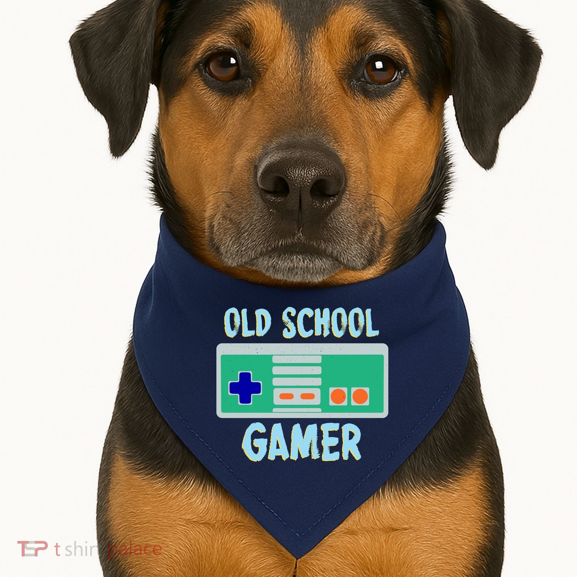 Old School Gamer USA-Made Doggie Bandana