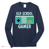 Old School Gamer Long Sleeve Shirt thumb 0