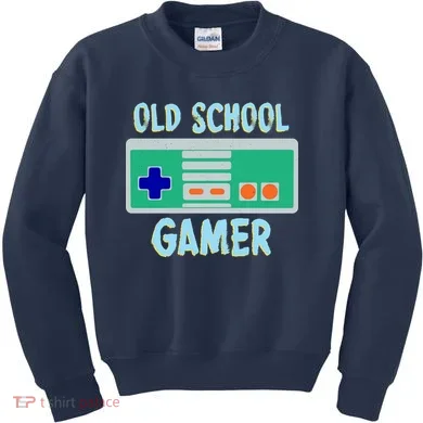 Old School Gamer Kids Sweatshirt