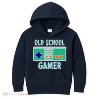 Old School Gamer Kids Hoodie thumb 0