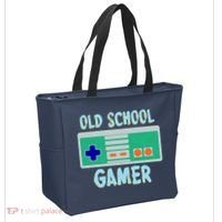 Old School Gamer Tote Bag thumb 2