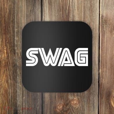 Old School Swag Logo Coaster