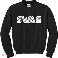 Old School Swag Logo Kids Sweatshirt thumb 0