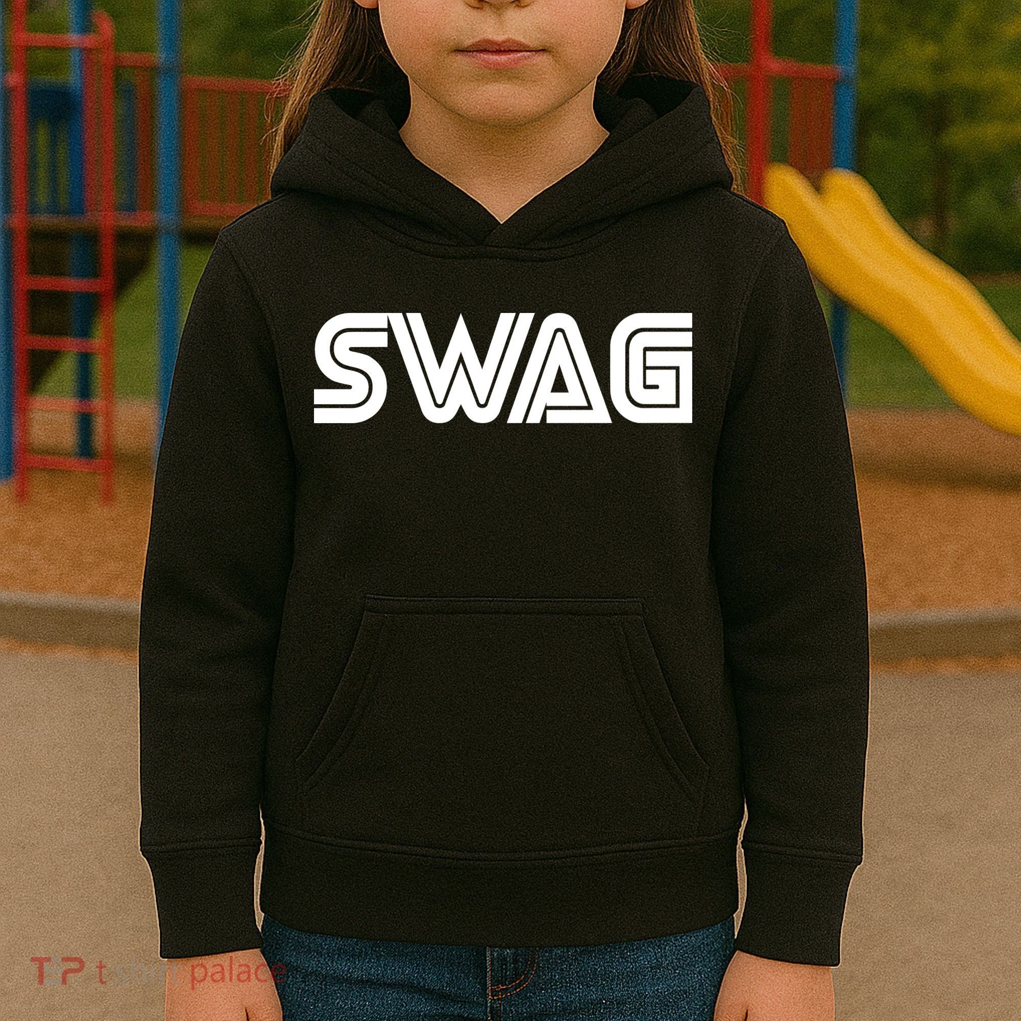 Old School Swag Logo Kids Hoodie