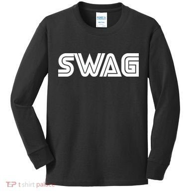Old School Swag Logo Kids Long Sleeve Shirt