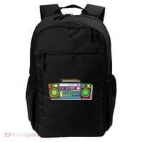 Old School Trippy Boombox Backpack thumb 0