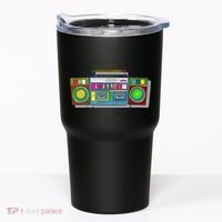 Old School Trippy Boombox Tumbler thumb 0