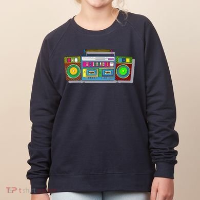 Old School Trippy Boombox Women's Sweatshirt