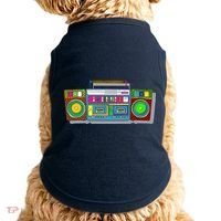 Old School Trippy Boombox Doggie Tank thumb 0