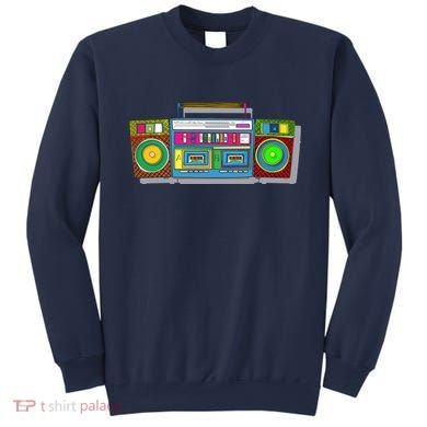 Old School Trippy Boombox Sweatshirt