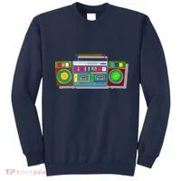 Old School Trippy Boombox Sweatshirt thumb 0
