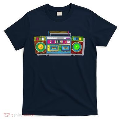Old School Trippy Boombox T-Shirt