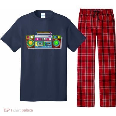 Old School Trippy Boombox Pajama Set