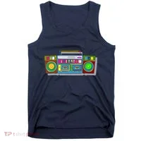 Old School Trippy Boombox Tank Top thumb 0