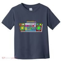 Old School Trippy Boombox Toddler T-Shirt thumb 0