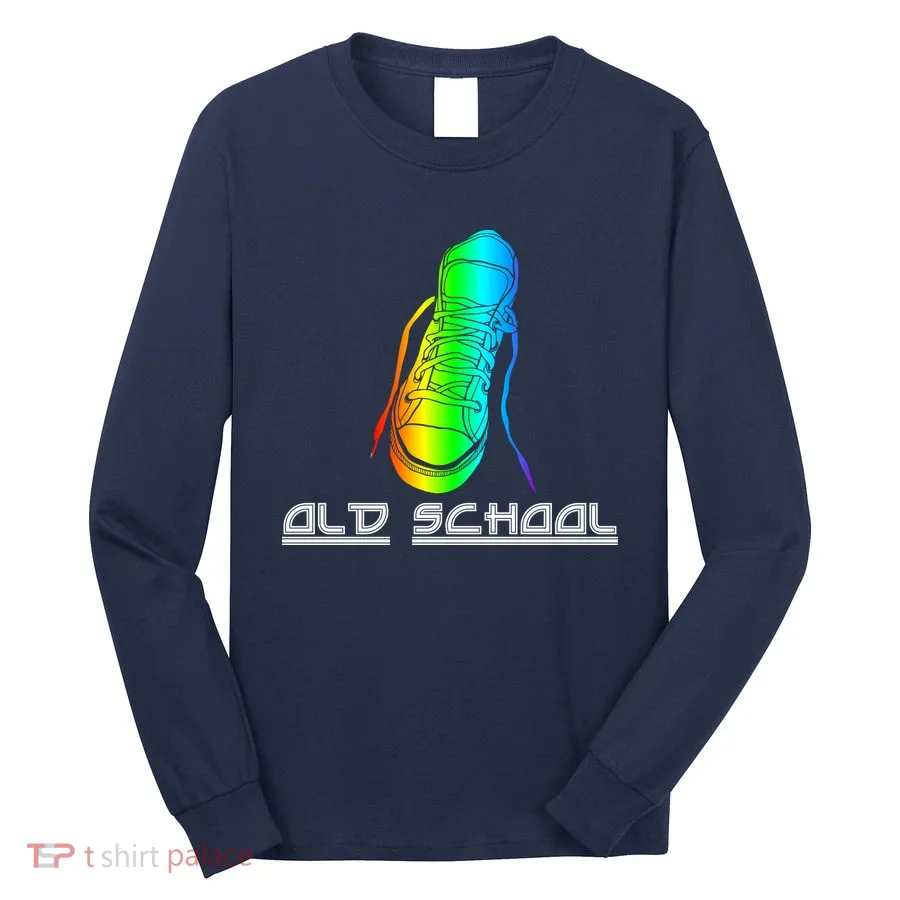 Old School Vintage Sneakers Long Sleeve Shirt