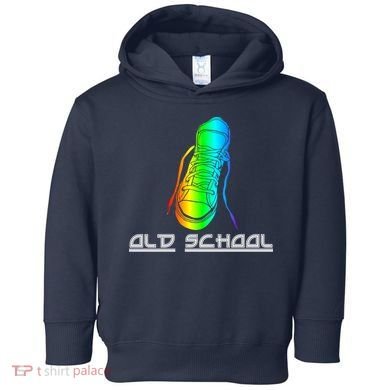 Old School Vintage Sneakers Toddler Hoodie