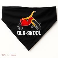 Old Skool Retro Tricycle Bike Trike Toys USA-Made Doggie Bandana thumb 0