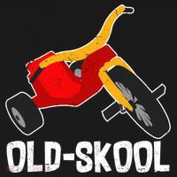 Old Skool Retro Tricycle Bike Trike Toys Bucket Hat thumb 4