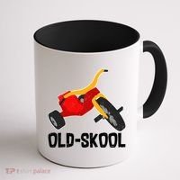 Old Skool Retro Tricycle Bike Trike Toys Coffee Mug thumb 1
