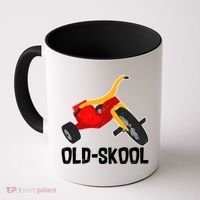 Old Skool Retro Tricycle Bike Trike Toys Coffee Mug thumb 0