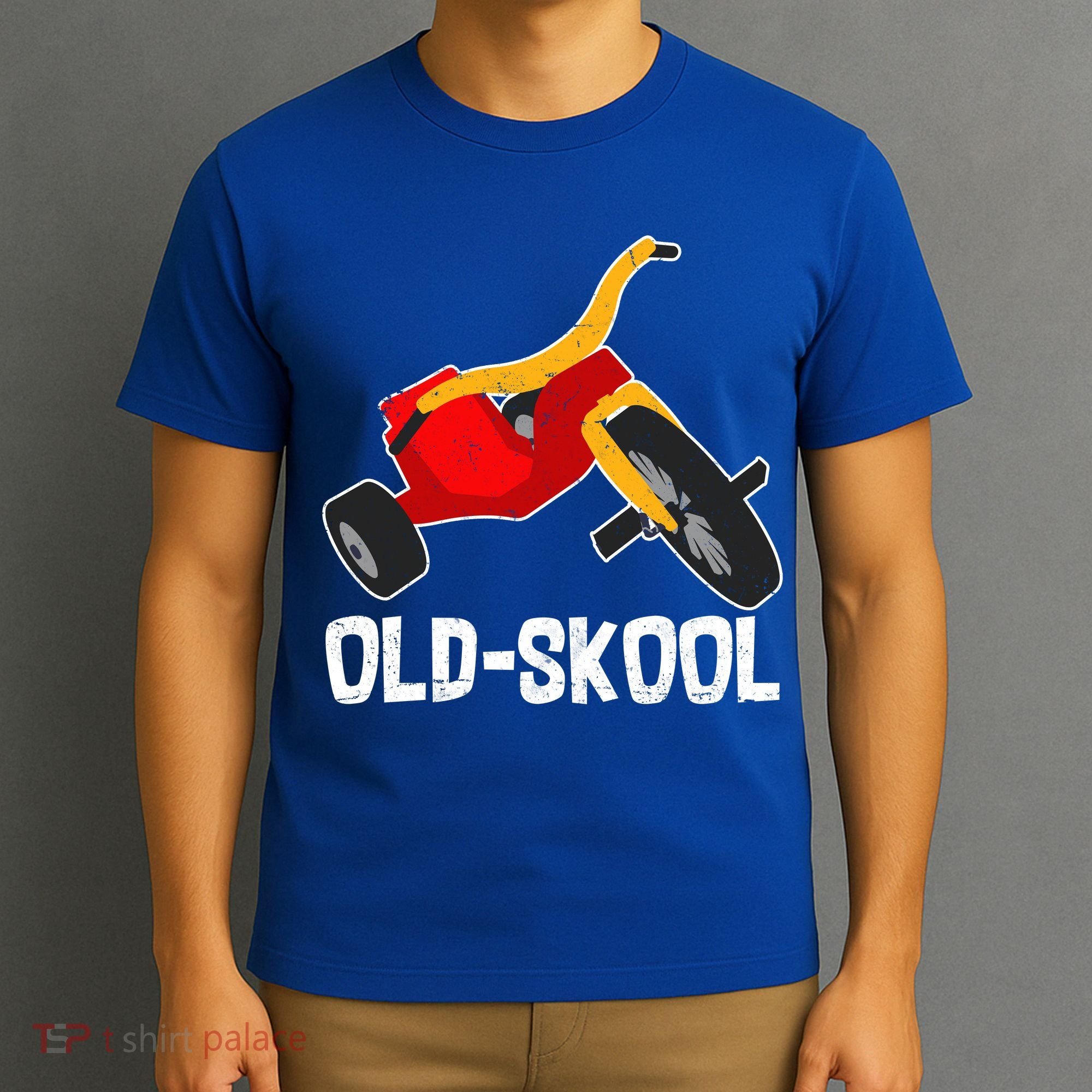 Old Skool Retro Tricycle Bike Trike Toys T-Shirt
