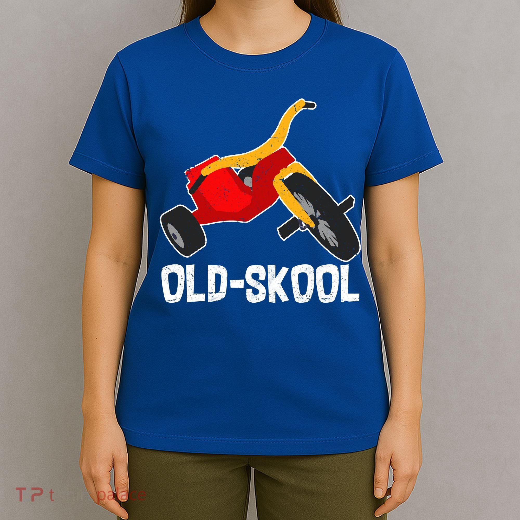 Old Skool Retro Tricycle Bike Trike Toys T-Shirt