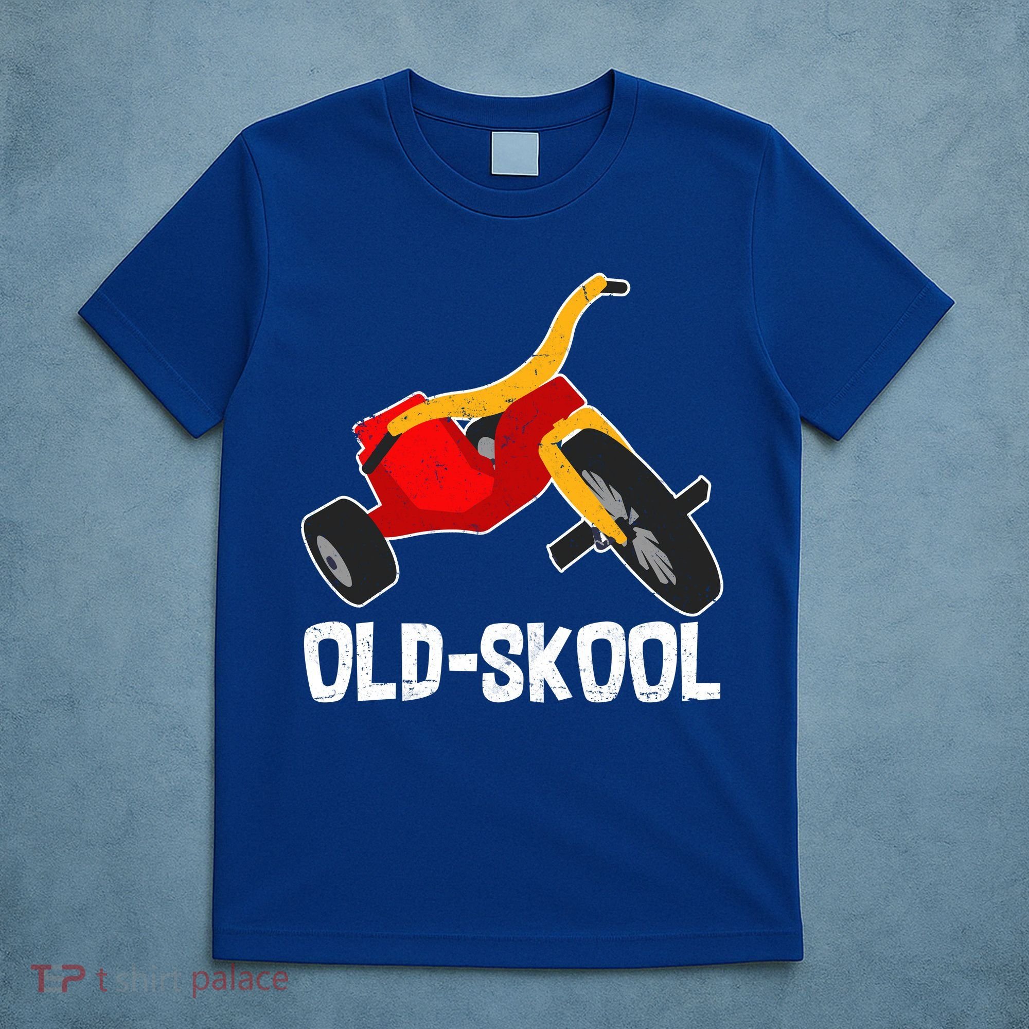 Old Skool Retro Tricycle Bike Trike Toys T-Shirt