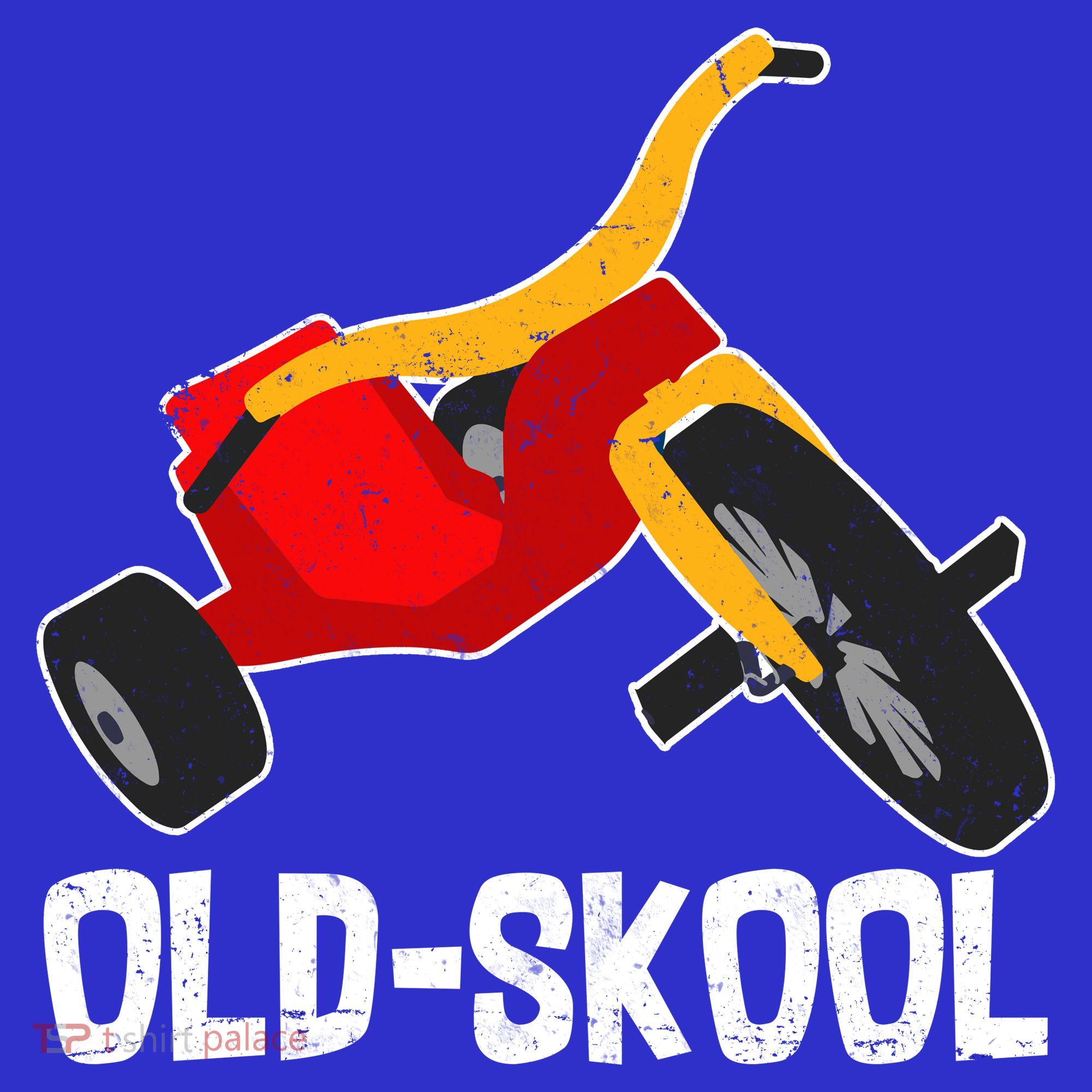 Old Skool Retro Tricycle Bike Trike Toys Mousepad