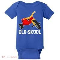Old Skool Retro Tricycle Bike Trike Toys Baby Bodysuit thumb 0