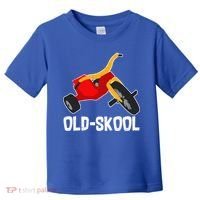 Old Skool Retro Tricycle Bike Trike Toys Toddler T-Shirt thumb 0