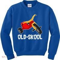 Old Skool Retro Tricycle Bike Trike Toys Kids Sweatshirt thumb 0