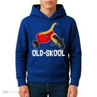 Old Skool Retro Tricycle Bike Trike Toys Kids Hoodie thumb 4