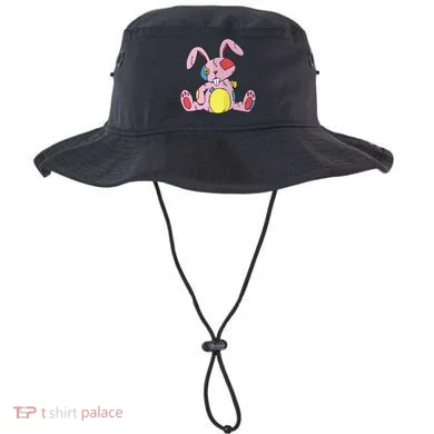Old Stuffed Rabbit Bucket Hat