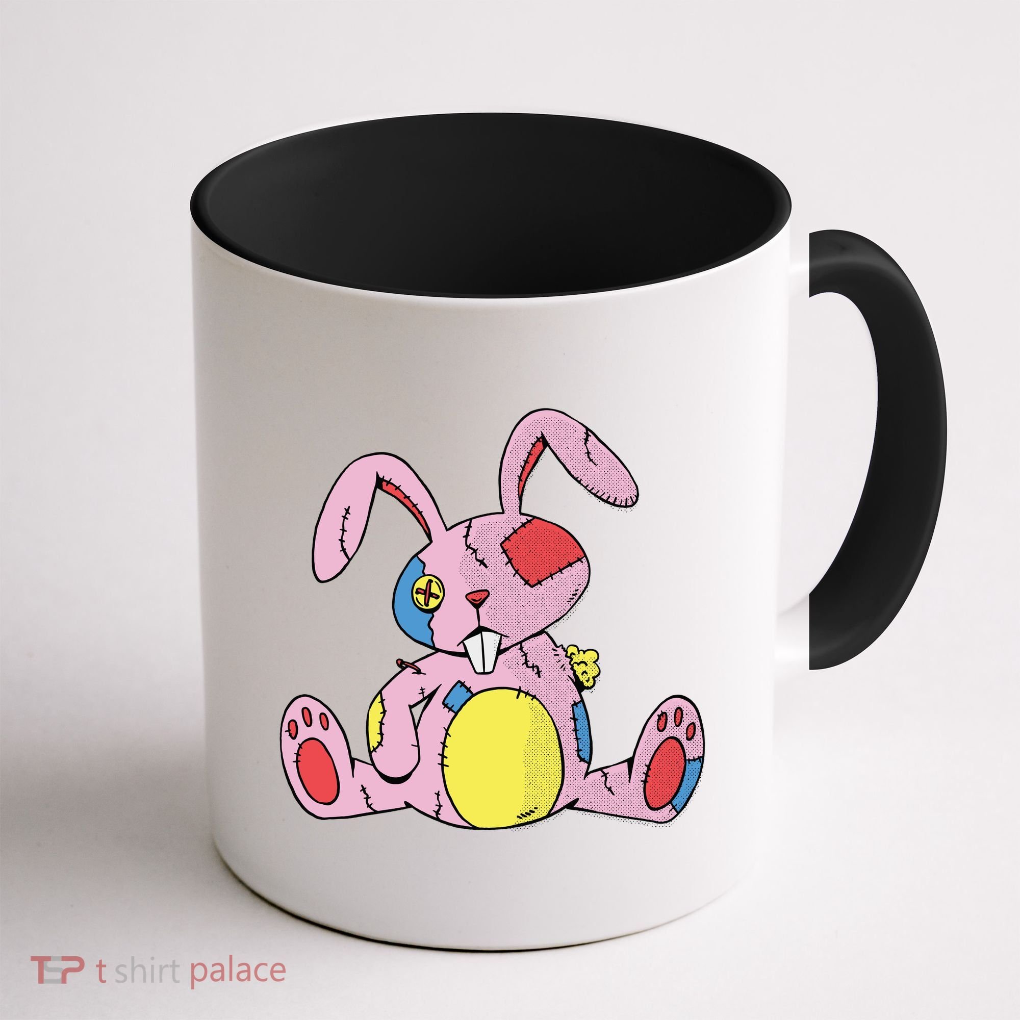 Old Stuffed Rabbit Coffee Mug