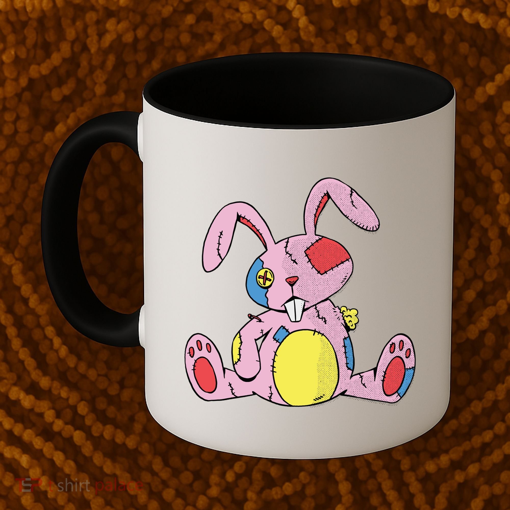 Old Stuffed Rabbit Coffee Mug