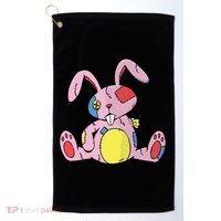 Old Stuffed Rabbit Golf Towel thumb 0